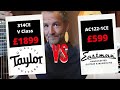 Taylor 314ce v class vs eastman guitars eastman ac1221ce ac322ce ac522ce