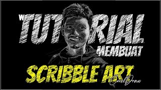 TUTORIAL MAKE SCRIBBLE ART PORTRAIT CORELDRAW (DEVIN SANDA)