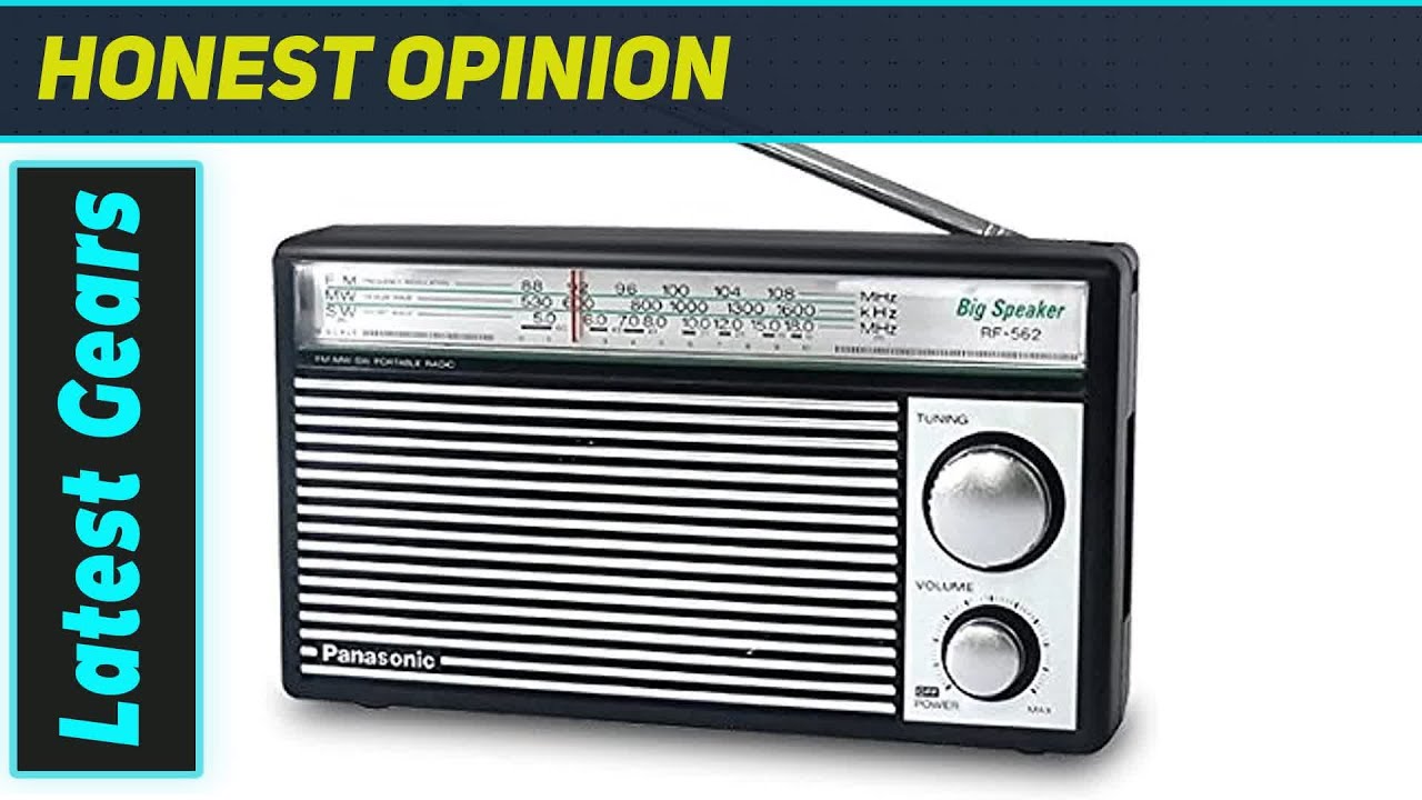 PANASONIC RF-562D: The Ultimate Retro AM FM SW Shortwave Radio