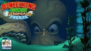 Donkey Kong Country: Tropical Freeze - One Humongous Angry Octopus (Switch Gameplay)
