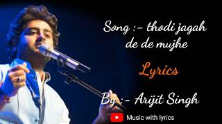 Thodi Jagah - Full Song | Arijit Singh | New Sad Song Hindi 2020 | latest Songs 2020 | sad song