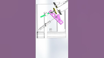 How pick place Works - Mechanical Animation #mechanism #machine #automobile #3dprinting #simulation