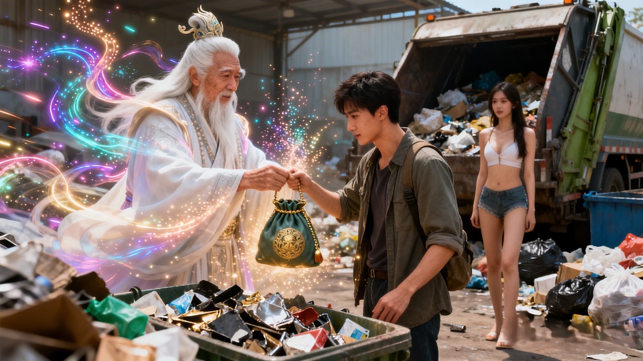 废品站青年获天庭乾坤袋，逆袭人生！