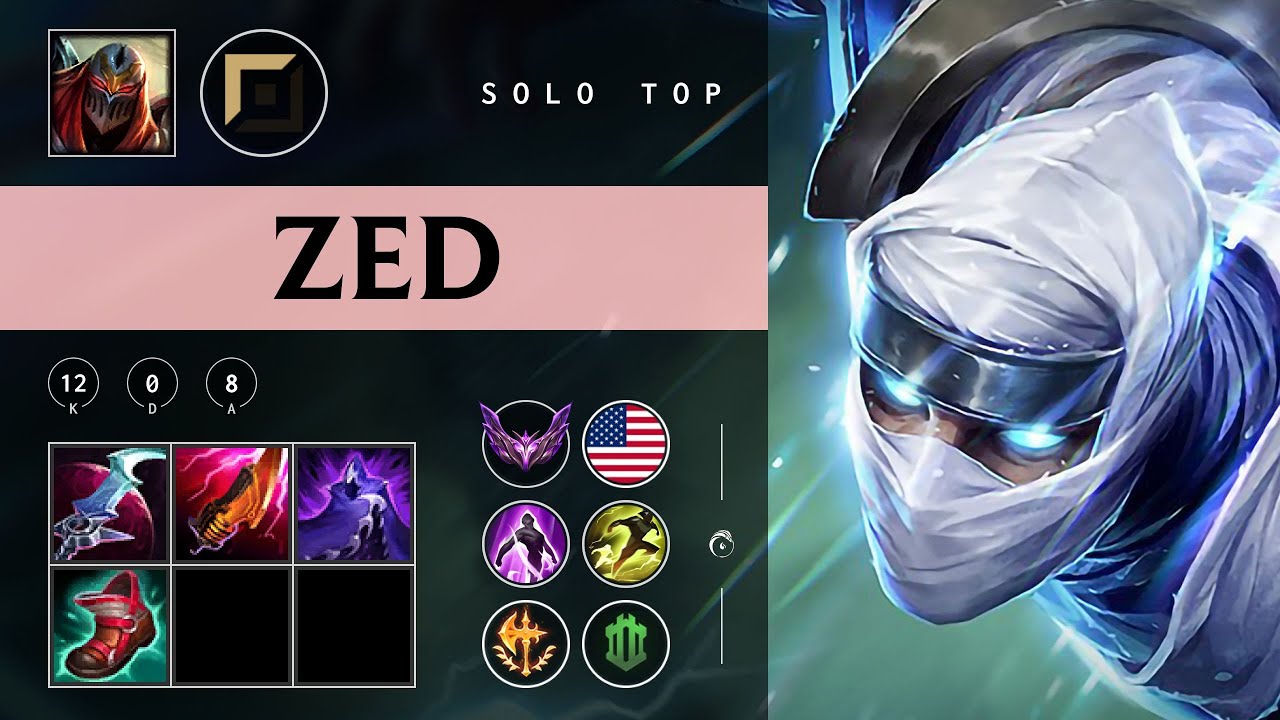 Zed Top vs Vel'Koz - NA Master Patch 25.22