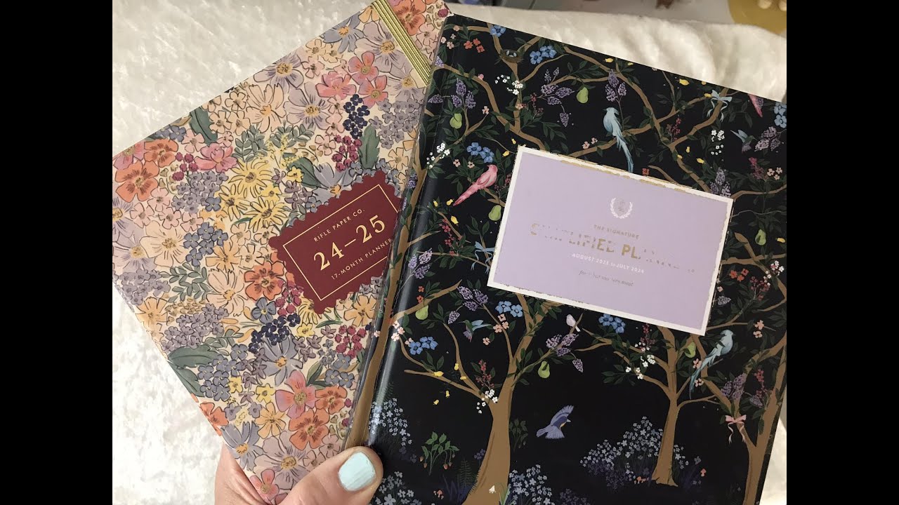 Rifle Paper Company Versus Simplified Planner