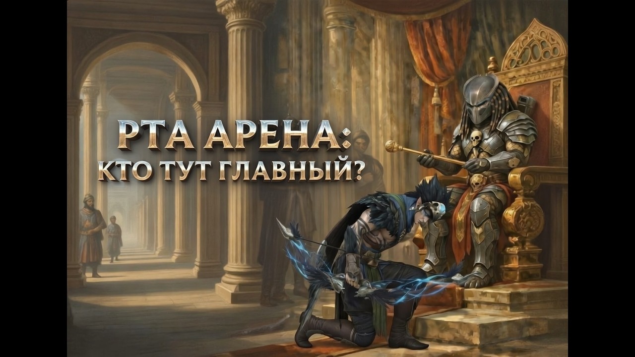 РТА АРЕНА: ХИЩНИК ПРОТИВ ВОРОНА!  Без цензуры!)