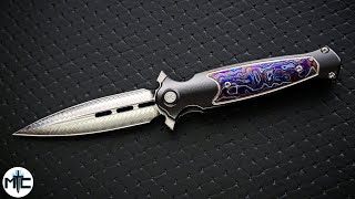 Crafting Perfection - A Very Special Custom Folding Knife - Sharp By Design Arch Nemesis