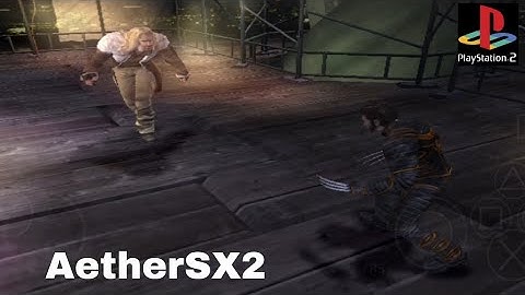 X - Men the official game AetherSX2 emulator gameplay walkthrough Part 1 ( wolverine vs sabretooth )