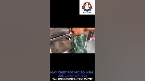 Máy chiết rót mỡ bò, kem dạng sệt  0909618949 0938355717