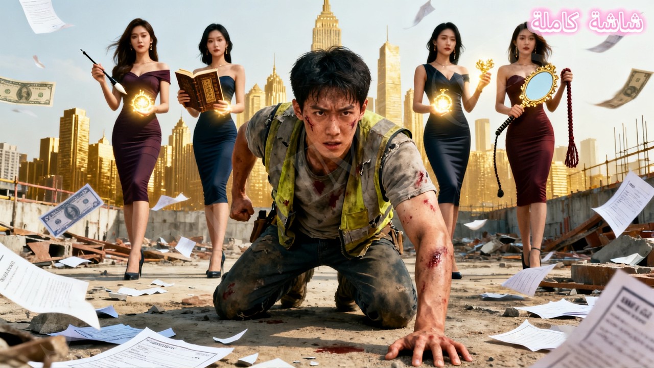 عامل شاب ضربه أعداؤه، وقبل موته أعطته 4 جميلات كنزًا ليهيمن على المدينة!