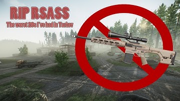 Escape From Tarkov- How to lose an RSASS in 20 seconds