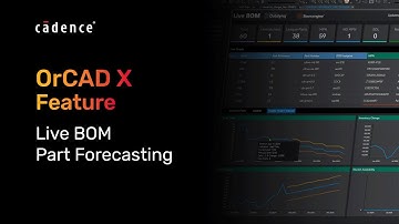 Live BOM - Part Forecasting | OrCAD X