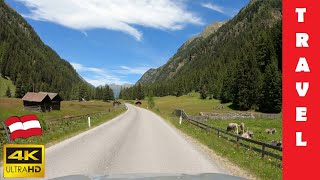 Driving in Austria 5: From Kaunertal to Pitztal | 4K 60fps