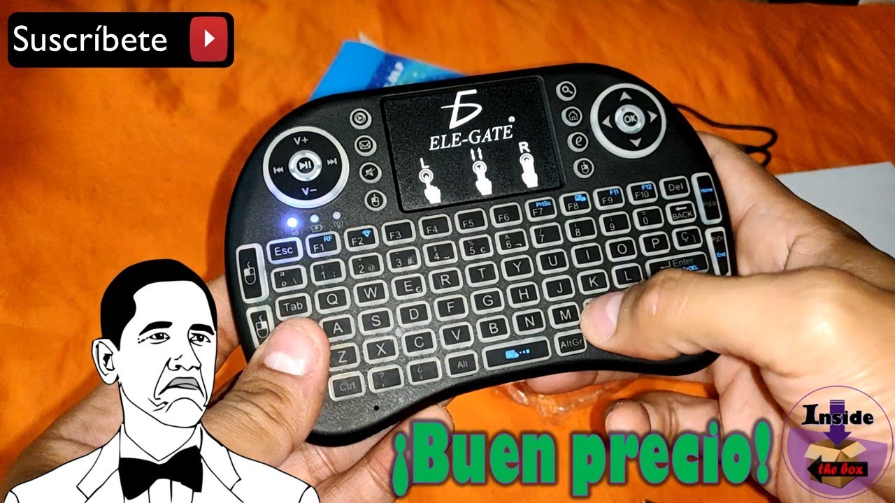 mini teclado ele gate no funciona