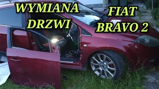 How to remove the door panel Fiat Bravo 2 II upholstery replace door replacement upholstery disma...