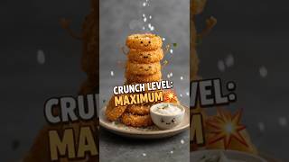 Crispiest Onion Rings You’ll Ever Hear ? (The Crunch Tower) #shorts