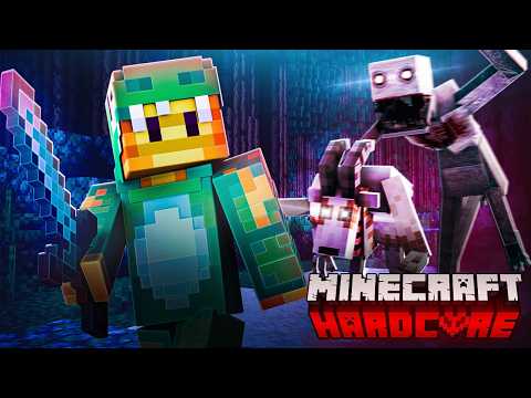 Przetrwałem 100 dni w PRZERAŻAJĄCYM Minecraft HARDCORE 1
