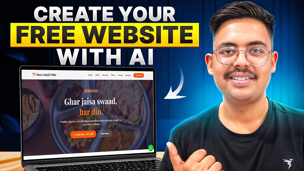 Free Using How To Create Website For Free Using Ai (Free Hosting + Google AI ...