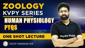 HUMAN PHYSIOLOGY | ONE SHOT ZOOLOGY KVPY | SA and SX | KVPY Series