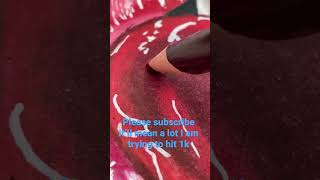 Drawing a hyper realistic lip🫦✍️