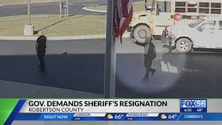 Beshear asks Robertson County sheriff to resign after 3rd DUI arrest in 2 years