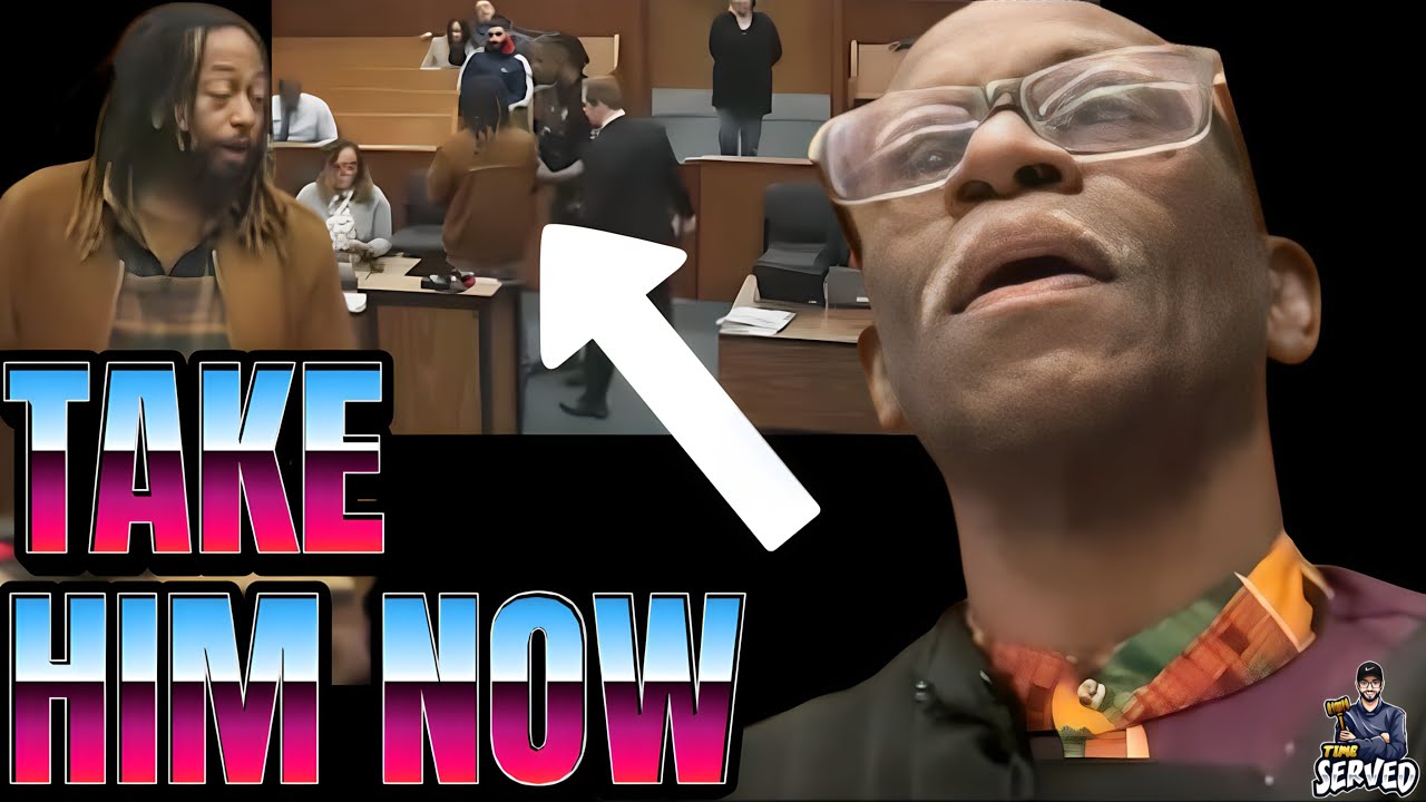 Contemptuous Bully SNAPS At Judge Simpson's Court Staff