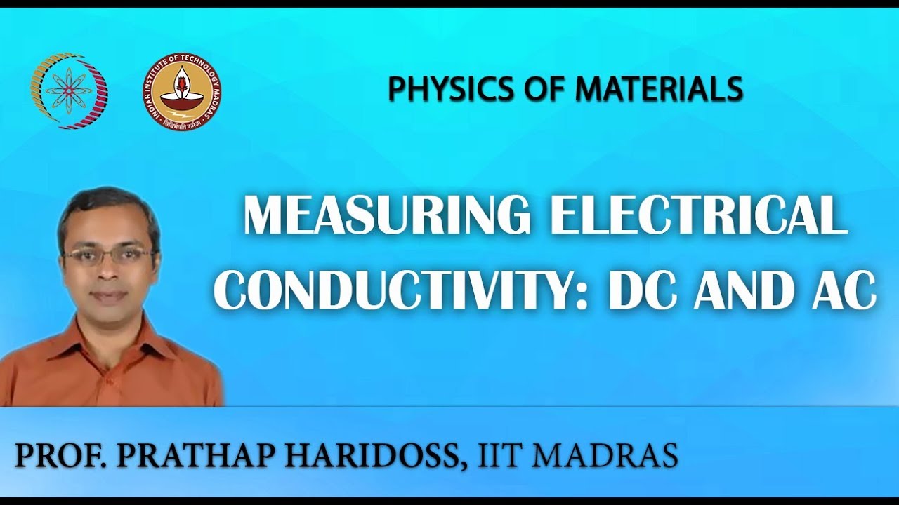 Measuring Electrical Conductivity: DC and AC