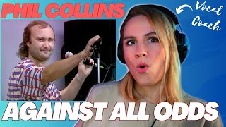 Phil Collins - Against All Odds | First Time Hearing | Vocal Coach Reaction!