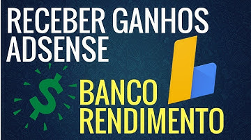 Como Receber seu Dinheiro do YOUTUBE  - Banco Rendimento (IBAN, SWIFT ETC)