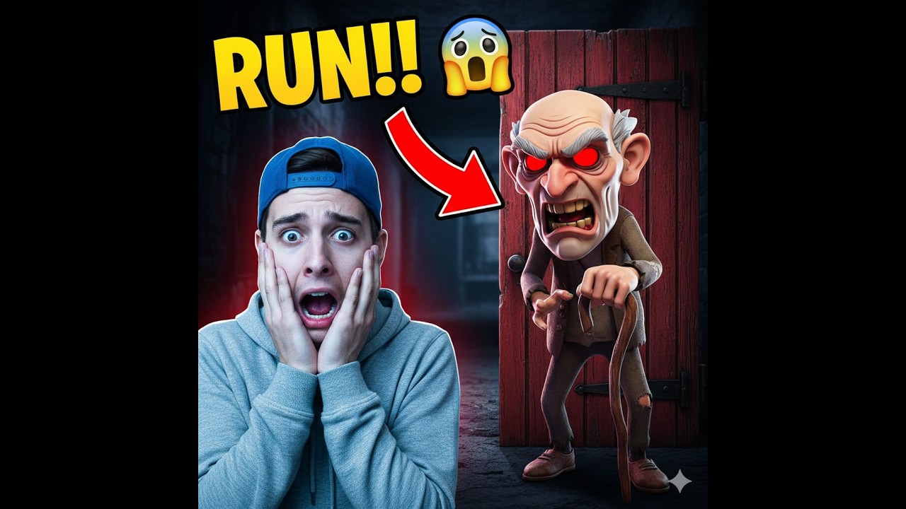 ESCAPE EVIL GRANDPA… HE WAS TOO FAST! 😨🔥 (ROBLOX OBBY)