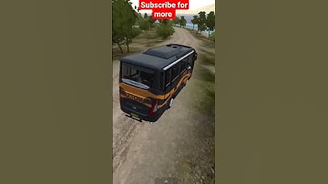 #shorts | Tourista Minibus Mod bussid | Best bus simulator game| Android game | 3D game | New Update