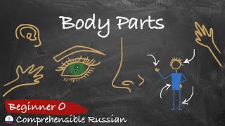 Body Parts (Zero Beginner - Comprehensible Russian)