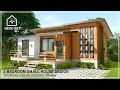 Ep-34 | 3-BEDROOM MODERN NATIVE HOUSE DESIGN -  10x9m Modern Bahay Kubo | NEKO ART