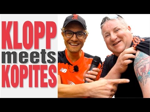 Liverpool-Manager Klopp - Joking with LFC-Fans | Comedy-Video