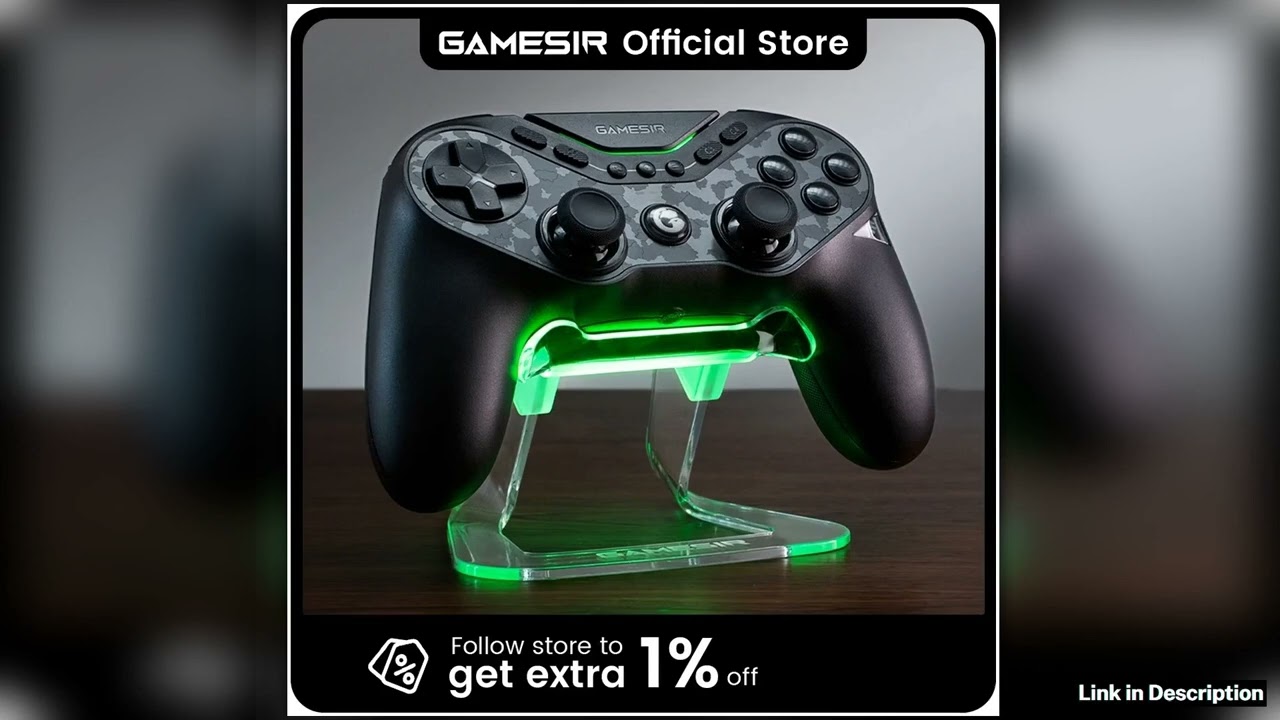 GameSir Tarantula Pro Switch controller Hall Effect gamepad with 9 mappable buttons for Nintendo Sw