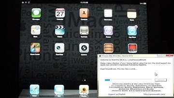 Jailbreak Your iDevice on iOS 5.1.1 using Absinthe v2 on Windows/Mac