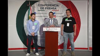 EN VIVO / Conferencia de prensa del Dip. Jesús Roberto Briano Borunda (MORENA)