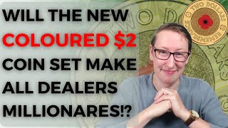 35th Anniversary of the $2 Coin Sets, HUGE Coloured $2 Coin Collector News!