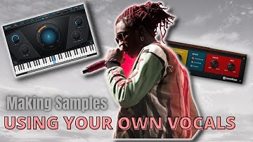 HOW TO MAKE SAMPLES USING YOUR OWN VOICE (Logic Pro X)
