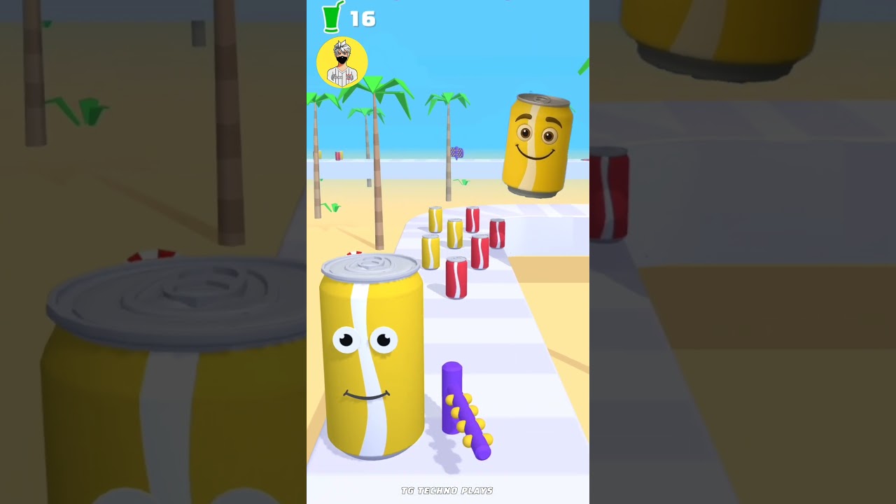 Juice Run Lvl 150 – Yellow vs Green vs Red Juice Can🍹🔥 Who Will Win❓