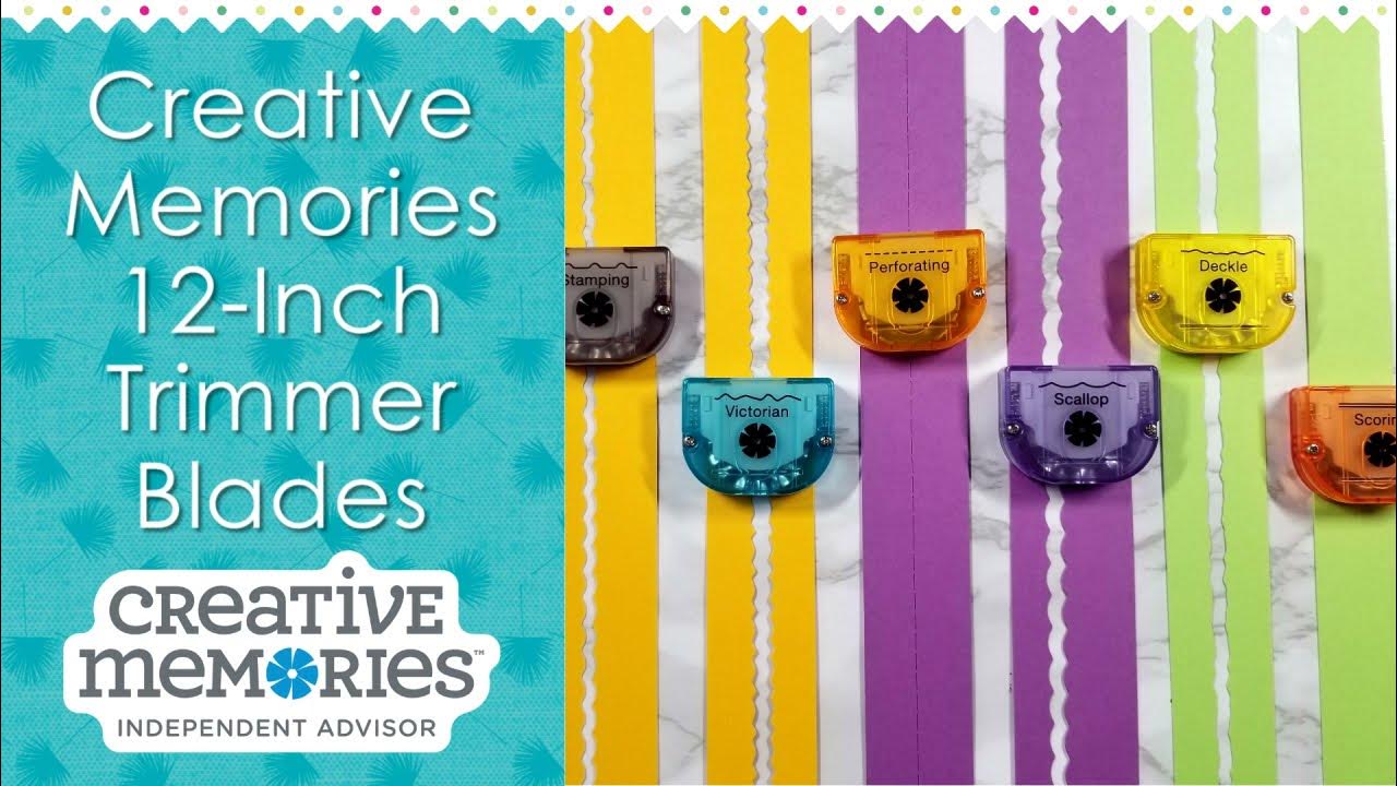 Creative Memories 12Inch Trimmer Blades What are they and how do you