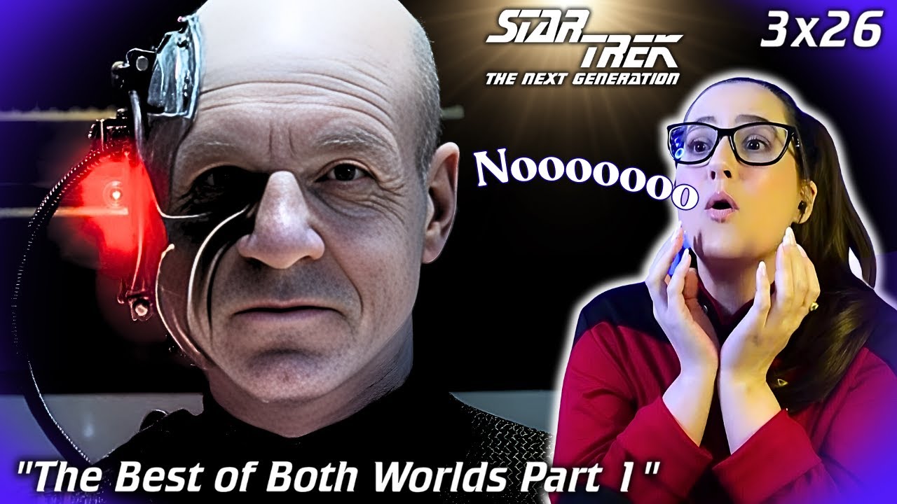 🖖Star Trek: The Next Generation 3x26 The Best of Both Worlds Part 1 REACTION