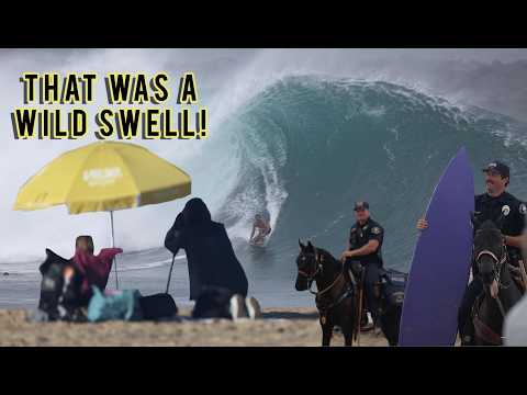 Hurricane Marie Brings EPIC Surf to California