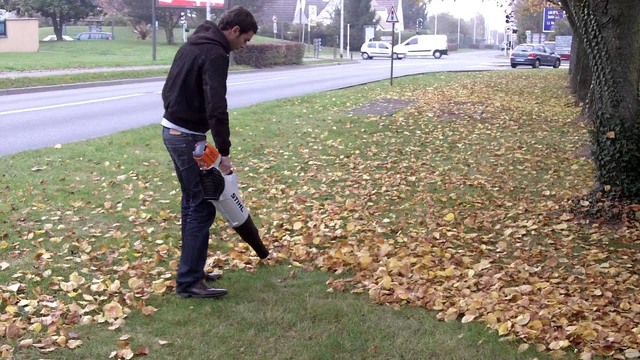Stihl Le Souffleur A Batterie Bga 85 Est Concu Pour Les Particuliers Youtube