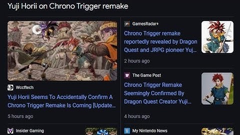 Chrono Trigger remaster is not real? #gaming #gamer #gamingnews