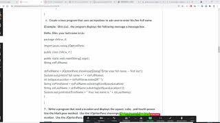 Celebrity Java , Ch 4, read a full name from inputbox,  separate full name to first Name and last name Wealth