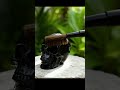 Satisfying Obsidian Skull Cleansing ASMR 🌑🚿 #crystalskull #CrystalASMR #CleansingRitual