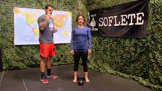 Kettlebell Front Rack Reverse Lunge