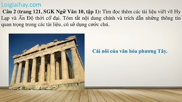 Soạn bài Củng cố, mở rộng trang 121 SGK Ngữ Văn 10 tập 1 Kết nối tri thức