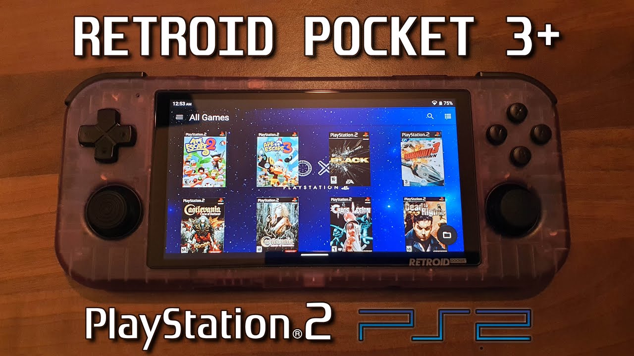 Retroid Pocket 3+ Playstation 2 Showcase & Settings   AetherSX2